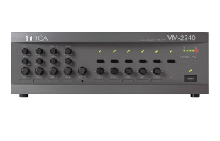 Mixer Amplifier 240W kèm bộ chọn 5 vùng loa TOA VM-2240
