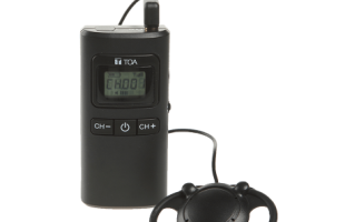 Bộ thu không dây cho hướng dẫn viên - phiên dịch: WG-D100R-AS