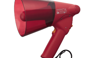 Megaphone chống nước với còi báo động: ER-1206S (tối đa 10W)