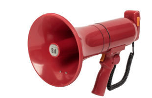 Megaphone đeo vai 15W: ER-3215S-AS (tối đa 23W)