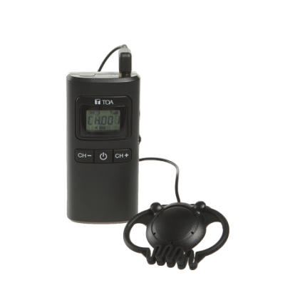 Bộ thu không dây cho hướng dẫn viên - phiên dịch: WG-D100R-AS