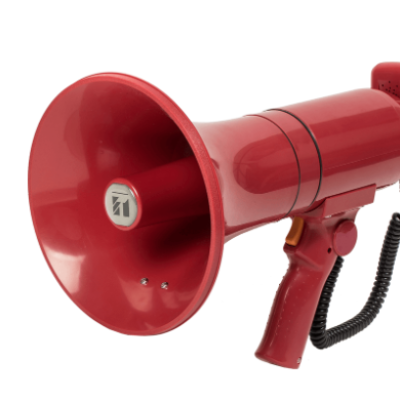 Megaphone đeo vai 15W: ER-3215S-AS (tối đa 23W)