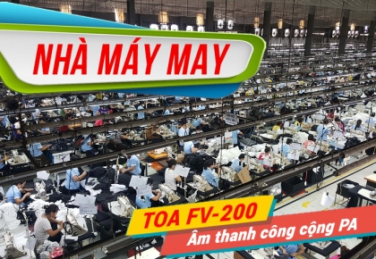 Hệ thống âm thanh nhà máy, âm thanh nhà xưởng